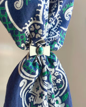 Bow Tie Bandana Slide - Variscite