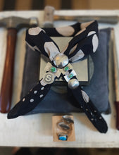 Baby Bow Tie Bandana Slide - Variscite