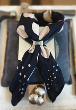 Baby Bow Tie Bandana Slide - Variscite
