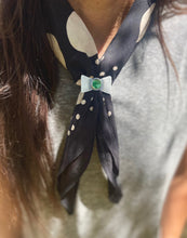 Bow Tie Bandana Slide - Variscite