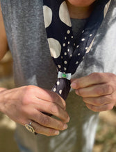 Baby Bow Tie Bandana Slide - Variscite