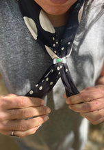 Baby Bow Tie Bandana Slide - Variscite