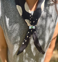Baby Bow Tie Bandana Slide - Variscite