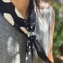 Baby Bow Tie Bandana Slide - Variscite