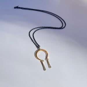 18k Gold Moonrise Necklace