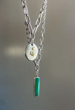 Medallion Necklace + 18k