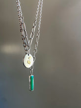 Medallion Necklace + 18k