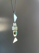 Chrysoprase Fish Necklace