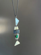 Chrysoprase Fish Necklace