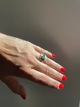 Gem Chrysoprase Wrap Ring
