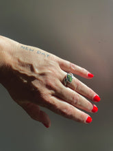 Green Turquoise Wrap Ring