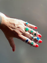 Chrysoprase Triangle Wrap Ring
