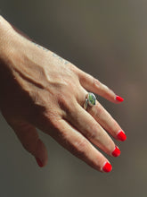 Green Turquoise Wrap Ring