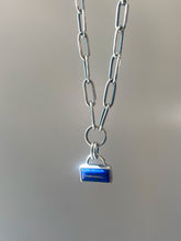 Lapis + Handmade Chain Necklace