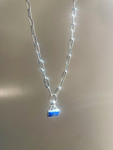 Lapis + Handmade Chain Necklace