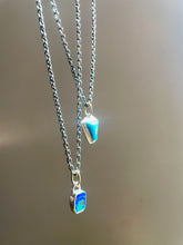 Azurite Malachite Pendant + 18k bail