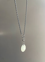 Silver Medallion Necklace