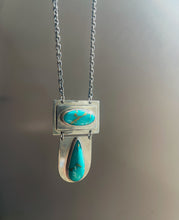 Turquoise Shield Necklace