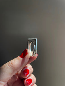 Silver Monument Ring