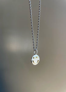 Tiny Happy Face Necklace