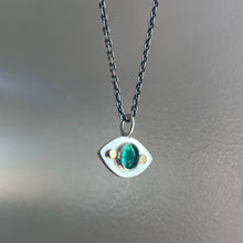 Tourmaline Eye Necklace