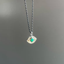 Chrysoprase Eye Necklace