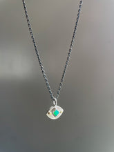 Chrysoprase Eye Necklace