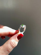 Bi Color Tourmaline Eye ring