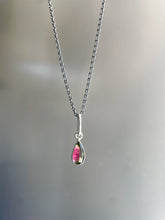 Watermelon Teardrop Pendant