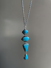 Color Therapy Necklace-Turquoise Raindrop