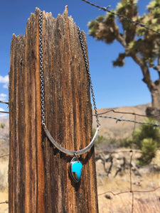 Turquoise Contour Necklace