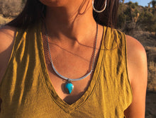 Turquoise Contour Necklace