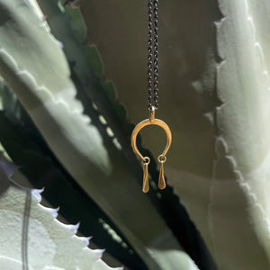 18k Gold Moonrise Necklace