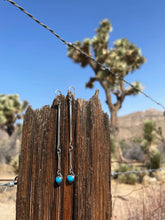 Mini Turquoise Drop Earrings