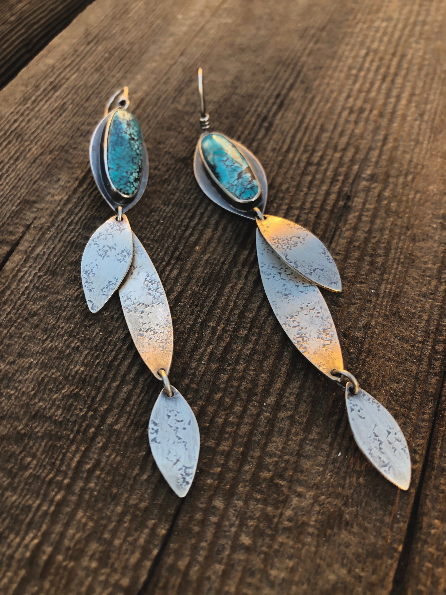Floreia Paige Leaf Design Drop Earrings - 20918111 | HSN