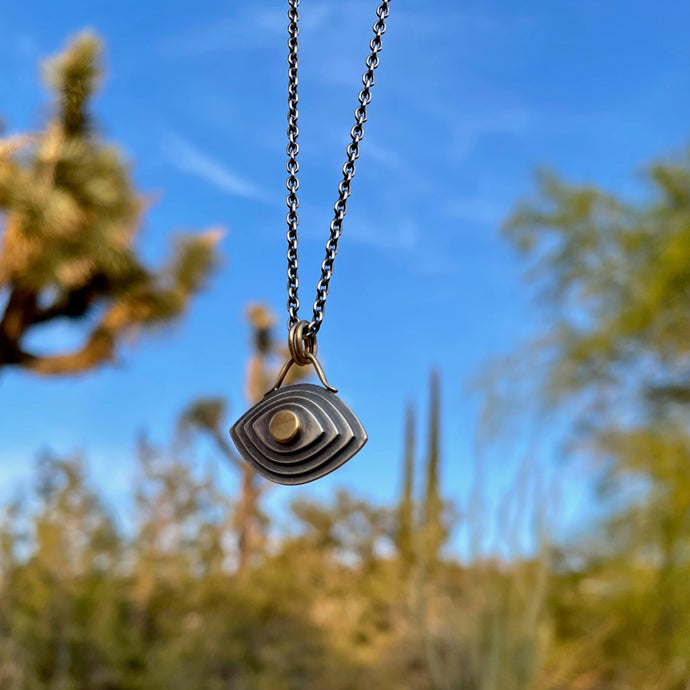 Golden Eye Necklace