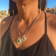 Tourmaline Medallion Pendant