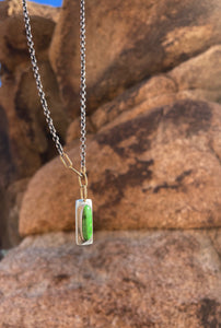 SALE Green Turquoise Portal Necklace
