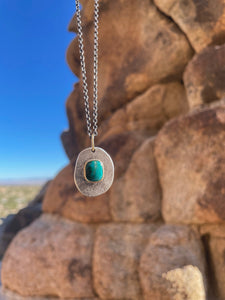 Gem Silica Medallion Pendant