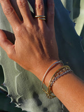 Contour Bracelet 18k Handmade Chain